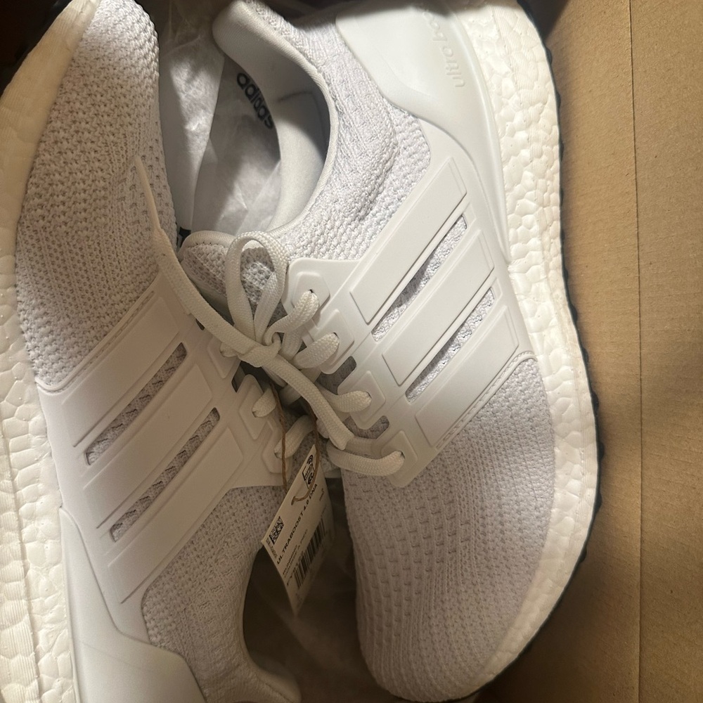 Adidas UltraBoost 4.0 Web DNA White Running Shoes